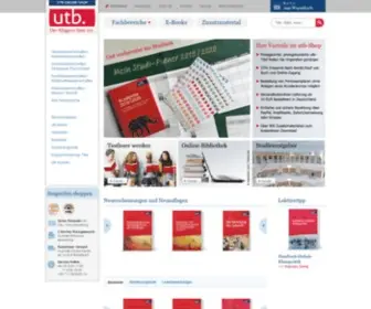 UTB-Shop.de(Lehrbücher) Screenshot