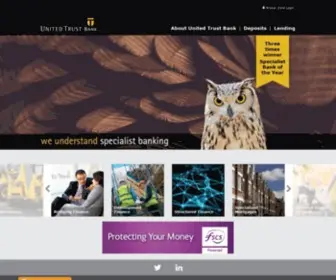 Utbank.co.uk(United Trust Bank) Screenshot
