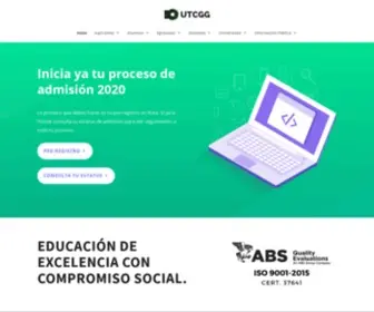 UTCGG.edu.mx(Universidad Tecnológica de la Costa Grande de Guerrero) Screenshot