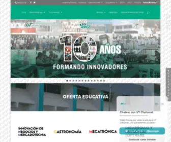 Utchetumal.edu.mx(Utchetumal) Screenshot