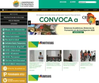 UTCJ.edu.mx(Tecnológica) Screenshot