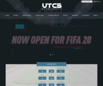Utcoinbets.com Screenshot