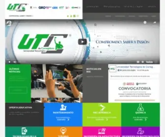 Utcorregidora.edu.mx(Pre-Registro UTC 2021 | Universidad Tecnológica de Corregidora) Screenshot