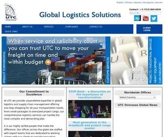 Utcoverseas.com(UTC Overseas Inc) Screenshot