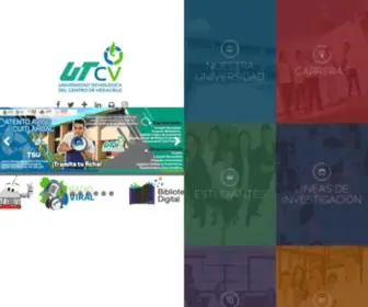 UTCV.edu.mx(Universidad Tecnol) Screenshot