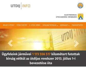 Utdij.info(Útdíjfizetési megoldások HU) Screenshot