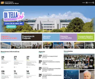 UTDT.edu(Universidad Torcuato Di Tella) Screenshot