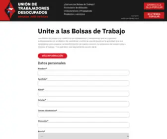 UTD.uy(Unión de Trabajadores Desocupados) Screenshot