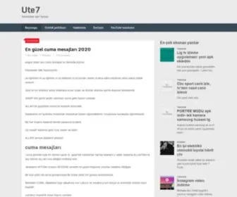 Ute7.com(Ute7) Screenshot