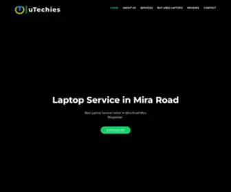 Utechies.in(U-Turn Enterprises Laptop Repair and Service Center In Mira Road) Screenshot