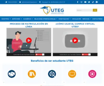 Uteg.edu.ec(Universidad) Screenshot
