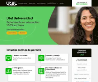 Utel-Carreras.mx(Universidad utel) Screenshot