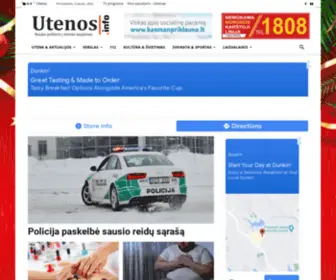 Utenos.info(Aukštaitija) Screenshot