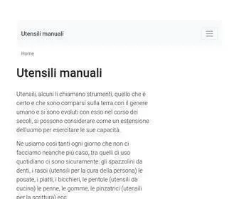Utensili-Manuali.it Screenshot