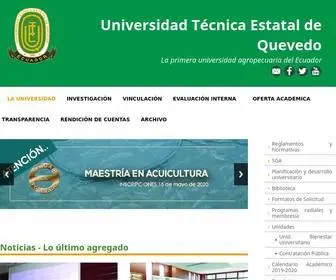 Uteq.edu.ec(Universidad) Screenshot