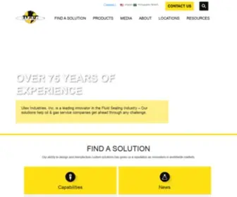 Utexind.com(Utex Industries) Screenshot