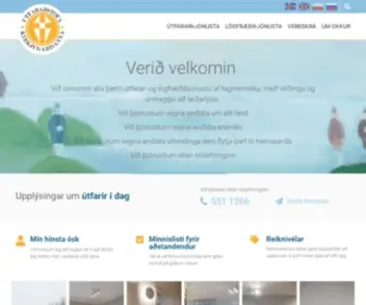 Utfor.is(Útfararstofa) Screenshot