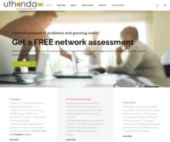 Uthanda.co.za(Uthanda ICT) Screenshot