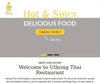 Uthongthairestaurant.com.au(Visit Uthong Thai Food Restaurant in Mornington Dack Paradise) Screenshot