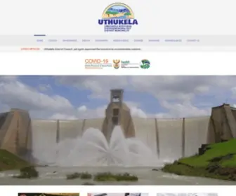 Uthukela.gov.za(UThukela District Municipality) Screenshot