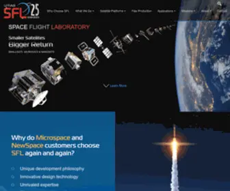 Utias-SFL.net(UTIAS Space Flight Laboratory) Screenshot