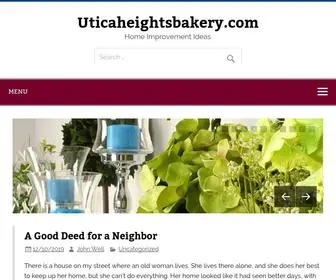 Uticaheightsbakery.com(This Site Contain a lot information about Bathroom Remodel) Screenshot
