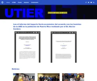 Utier.org(UTIER Oficial) Screenshot