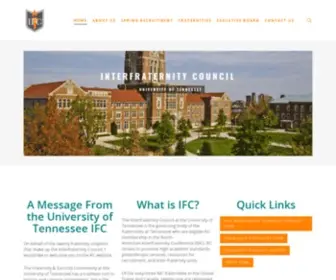 Utifc.org(University of Tennessee) Screenshot