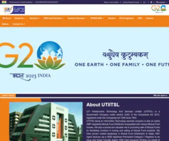 Utiitsl.com(UTIITSL India) Screenshot