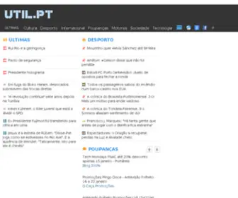 Util.pt(Os melhores sites nacionais) Screenshot