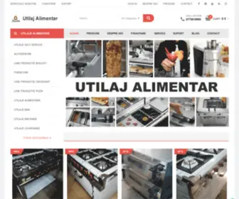 Utilaj-Alimentar.ro(Utilaje Alimentare Bucuresti Romania) Screenshot