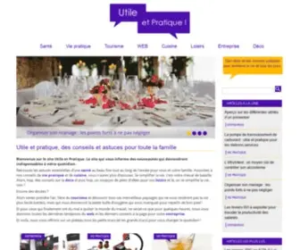 Utile-ET-Pratique.fr(Utile et Pratique) Screenshot