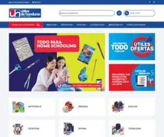 Utilesdehonduras.com(Utiles de Honduras) Screenshot
