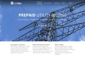 Utiliflex.com(Utiliflex Prepaid Electric) Screenshot