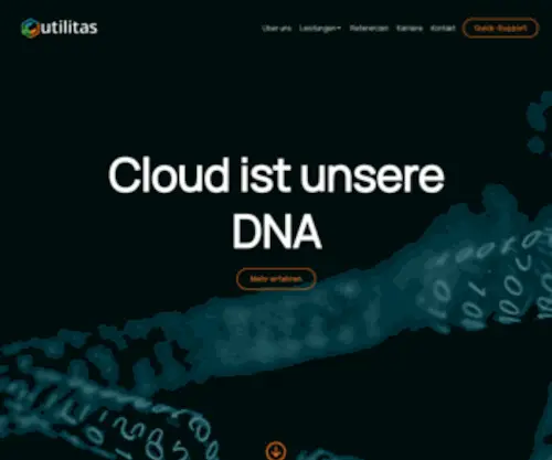 Utilitas.net(Der Weg in die Cloud mit utilitas) Screenshot