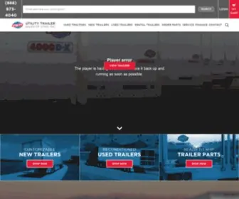 Utility-Trailer.com(New & Used Reefer Trailers for Sale) Screenshot