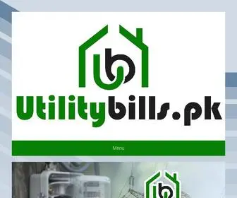 Utilitybills.pk(Online Utility Bills of Pakistan) Screenshot