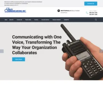 Utilitycommunications.com Screenshot