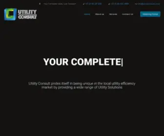 Utilityconsult.co.za(Your Complete Utility Cost Solution) Screenshot