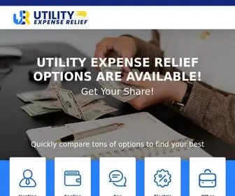 Utilityexpenserelief.com(UtilityExpenseRelief) Screenshot