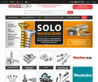 Utilityfasteners.co.uk(Utility Fasteners) Screenshot