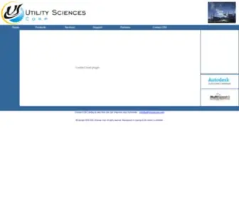 Utilitysciences.com(Utility Sciences Corp) Screenshot