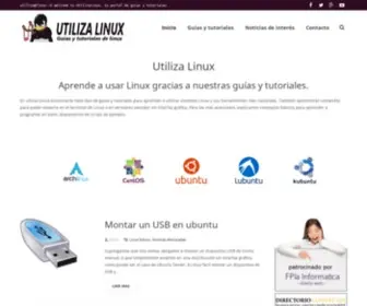 Utilizalinux.com(Utiliza Linux) Screenshot