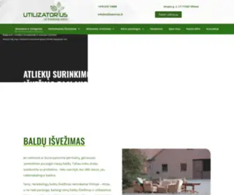 Utilizatorius.lt(Atliekų) Screenshot