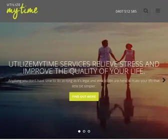 Utilizemytime.com.au(Personal Concierge Melbourne) Screenshot