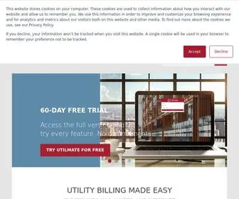 Utilmate.com(Utility billing software) Screenshot