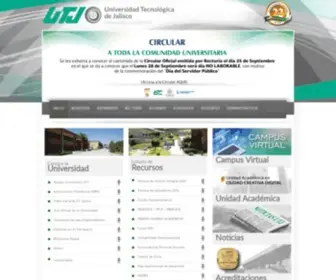 UTJ.edu.mx(Inicio) Screenshot