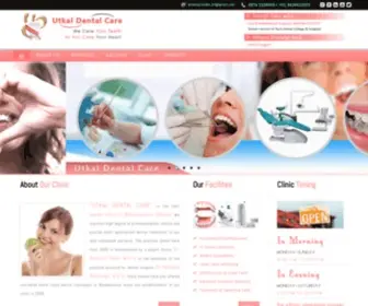 Utkaldentalcare.com(Utkal Dental Care) Screenshot