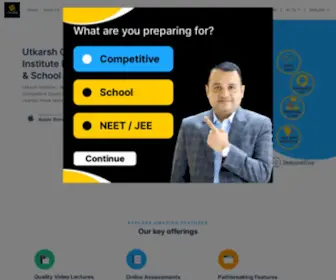 Utkarsh.com(Utkarsh Classes) Screenshot