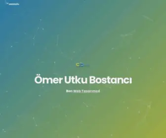 Utkubostanci.com.tr(Ömer Utku Bostancı) Screenshot